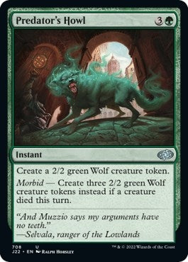 Image for Predator's Howl (708) [Jumpstart 2022] - Magic: The Gathering