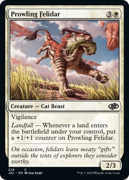 Image for Prowling Felidar (229) [Jumpstart 2022] - Magic: The Gathering