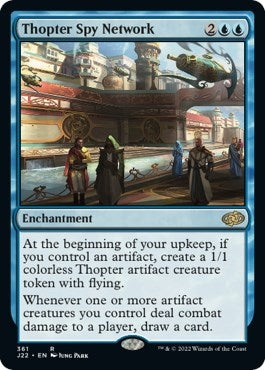 Image for Thopter Spy Network (361) [Jumpstart 2022] - Magic: The Gathering
