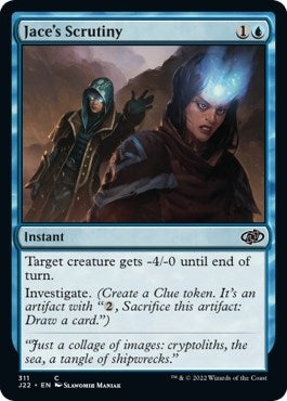 Image for Jace's Scrutiny (311) [Jumpstart 2022] - Magic: The Gathering