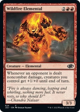 Image for Wildfire Elemental (624) [Jumpstart 2022] - Magic: The Gathering