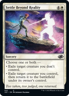 Image for Settle Beyond Reality (242) [Jumpstart 2022] - Magic: The Gathering