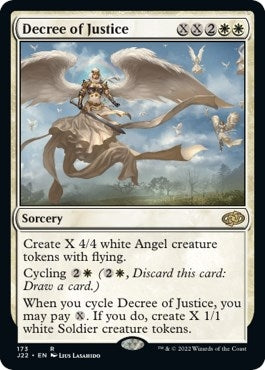 Image for Decree of Justice (173) [Jumpstart 2022] - Magic: The Gathering