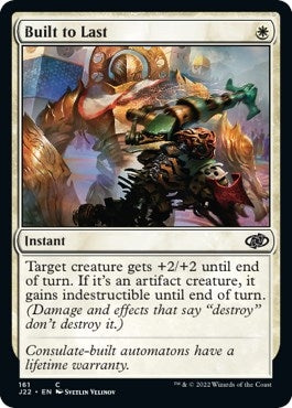Image for Built to Last (161) [Jumpstart 2022] - Magic: The Gathering