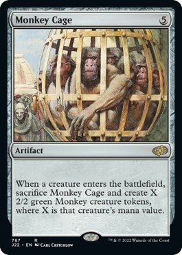 Image for Monkey Cage (787) [Jumpstart 2022] - Magic: The Gathering