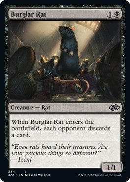 Image for Burglar Rat (384) [Jumpstart 2022] - Magic: The Gathering