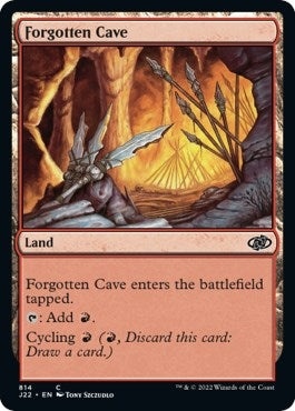 Image for Forgotten Cave (814) [Jumpstart 2022] - Magic: The Gathering