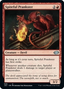Image for Spiteful Prankster (606) [Jumpstart 2022] - Magic: The Gathering