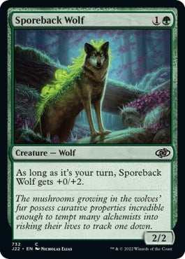 Image for Sporeback Wolf (732) [Jumpstart 2022] - Magic: The Gathering