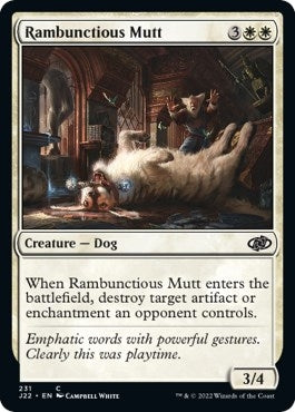 Image for Rambunctious Mutt (231) [Jumpstart 2022] - Magic: The Gathering