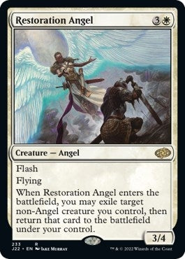 Image for Restoration Angel (233) [Jumpstart 2022] - Magic: The Gathering
