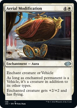 Image for Aerial Modification (139) [Jumpstart 2022] - Magic: The Gathering