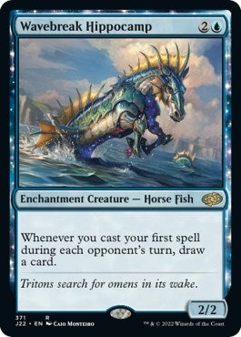 Image for Wavebreak Hippocamp (371) [Jumpstart 2022] - Magic: The Gathering