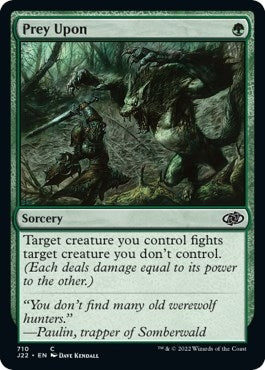 Image for Prey Upon (710) [Jumpstart 2022] - Magic: The Gathering