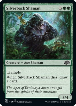 Image for Silverback Shaman (728) [Jumpstart 2022] - Magic: The Gathering