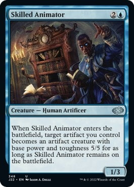 Image for Skilled Animator (348) [Jumpstart 2022] - Magic: The Gathering
