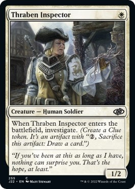 Image for Thraben Inspector (255) [Jumpstart 2022] - Magic: The Gathering