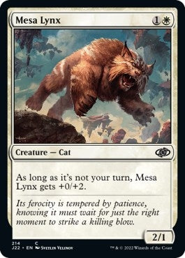 Image for Mesa Lynx (214) [Jumpstart 2022] - Magic: The Gathering