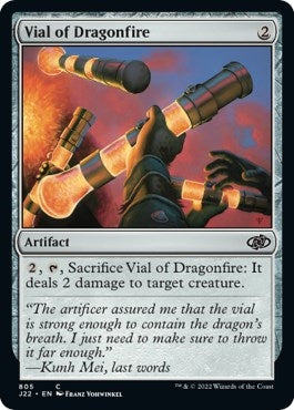 Image for Vial of Dragonfire (805) [Jumpstart 2022] - Magic: The Gathering