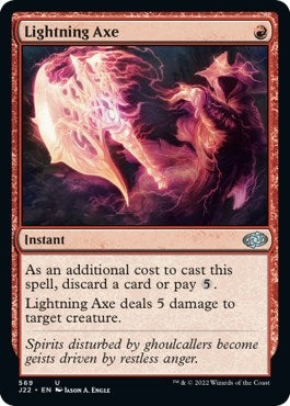 Image for Lightning Axe (569) [Jumpstart 2022] - Magic: The Gathering