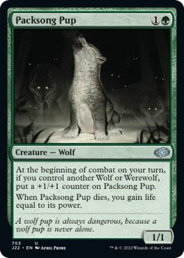 Image for Packsong Pup (703) [Jumpstart 2022] - Magic: The Gathering