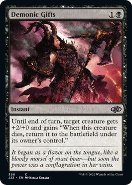 Image for Demonic Gifts (398) [Jumpstart 2022] - Magic: The Gathering