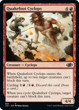 Image for Quakefoot Cyclops (583) [Jumpstart 2022] - Magic: The Gathering