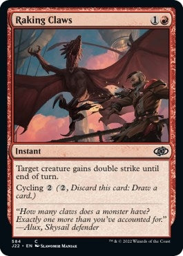 Image for Raking Claws (584) [Jumpstart 2022] - Magic: The Gathering