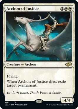 Image for Archon of Justice (150) [Jumpstart 2022] - Magic: The Gathering
