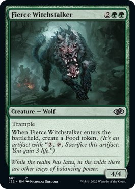 Image for Fierce Witchstalker (661) [Jumpstart 2022] - Magic: The Gathering