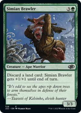 Image for Simian Brawler (729) [Jumpstart 2022] - Magic: The Gathering