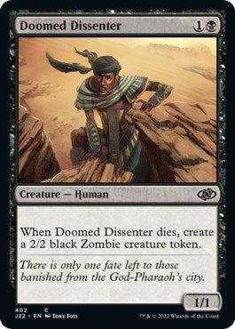 Image for Doomed Dissenter (402) [Jumpstart 2022] - Magic: The Gathering