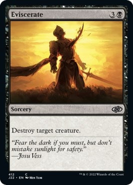 Image for Eviscerate (412) [Jumpstart 2022] - Magic: The Gathering
