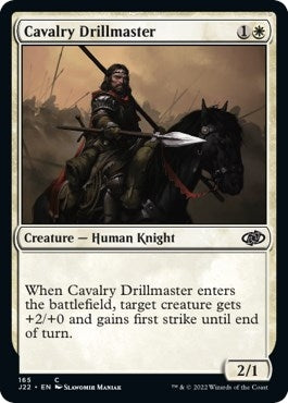 Image for Cavalry Drillmaster (165) [Jumpstart 2022] - Magic: The Gathering