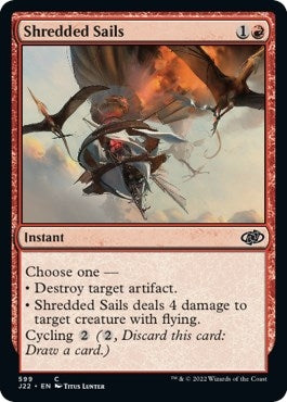 Image for Shredded Sails (599) [Jumpstart 2022] - Magic: The Gathering