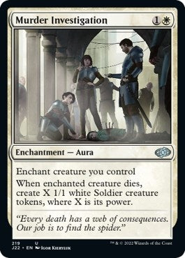 Image for Murder Investigation (219) [Jumpstart 2022] - Magic: The Gathering