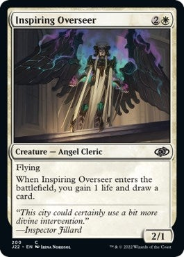 Image for Inspiring Overseer (200) [Jumpstart 2022] - Magic: The Gathering