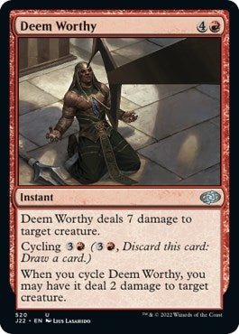 Image for Deem Worthy (520) [Jumpstart 2022] - Magic: The Gathering