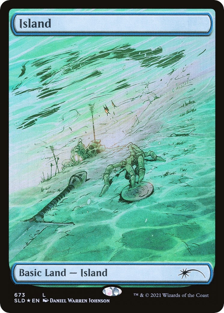 Image for Island (673) (673) [Secret Lair Drop Series] - Magic: The Gathering