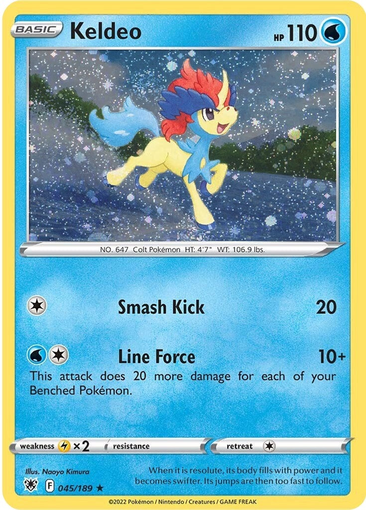 Image for Keldeo - 045/189 (Cosmos Holo) (045/189) [Miscellaneous Cards & Products] - Pokemon