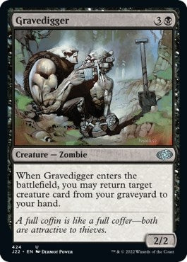 Image for Gravedigger (424) [Jumpstart 2022] - Magic: The Gathering