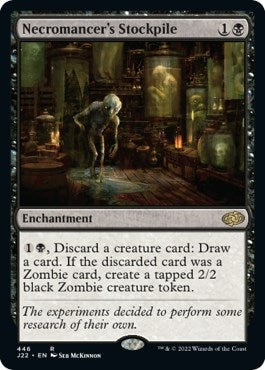 Image for Necromancer's Stockpile (446) [Jumpstart 2022] - Magic: The Gathering