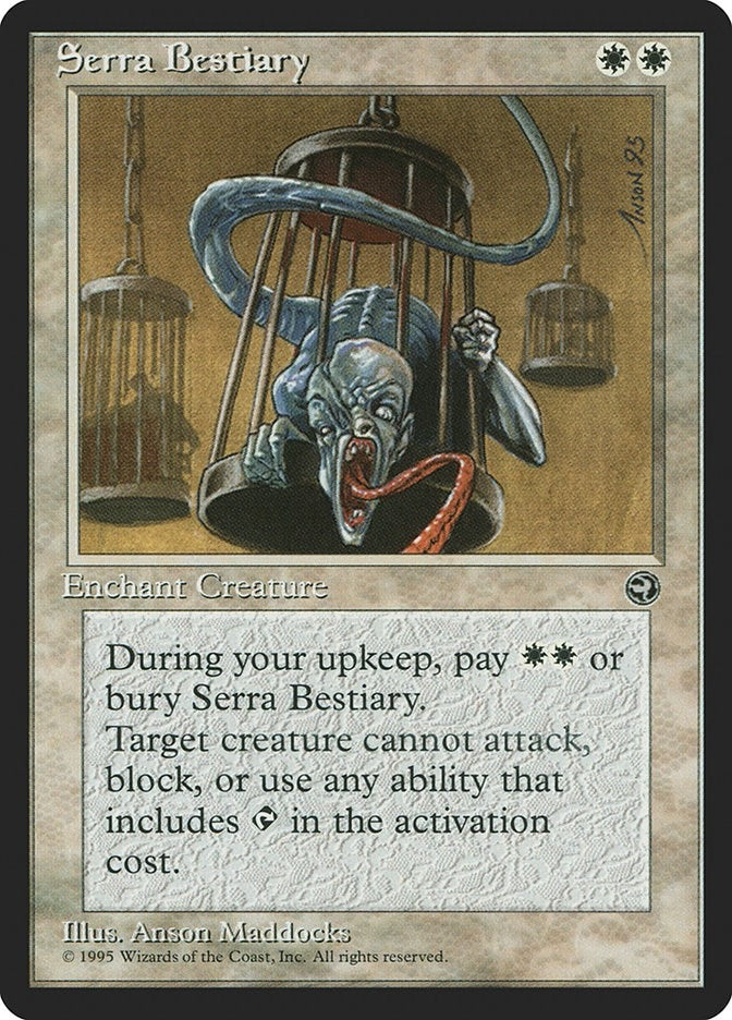 Image for Serra Bestiary [Homelands] - Magic: The Gathering