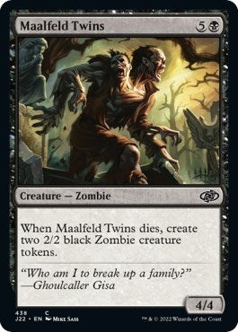 Image for Maalfeld Twins (438) [Jumpstart 2022] - Magic: The Gathering