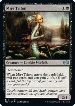 Image for Mire Triton (443) [Jumpstart 2022] - Magic: The Gathering