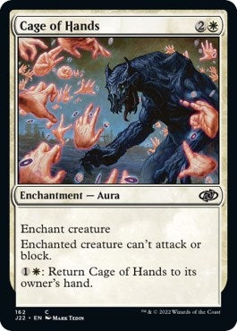 Image for Cage of Hands (162) [Jumpstart 2022] - Magic: The Gathering