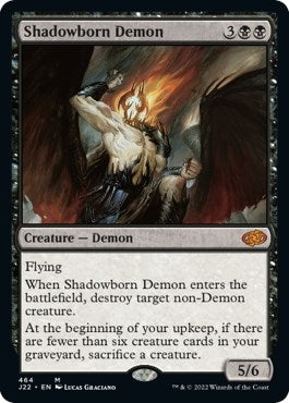 Image for Shadowborn Demon (464) [Jumpstart 2022] - Magic: The Gathering