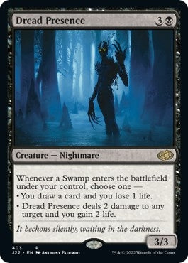Image for Dread Presence (403) [Jumpstart 2022] - Magic: The Gathering