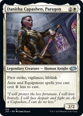 Image for Danitha Capashen, Paragon (168) [Jumpstart 2022] - Magic: The Gathering