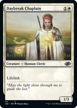 Image for Daybreak Chaplain (171) [Jumpstart 2022] - Magic: The Gathering
